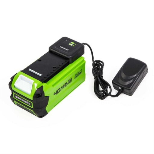 Greenworks 40V 350 CFM Leaf Blower with 2.0 Ah Battery & Charger 2412002 - Image 4