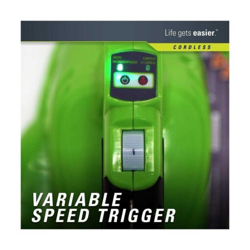 Greenworks 40V Brushless Cordless Leaf Blower / Vacuum 24312VT - Image 3