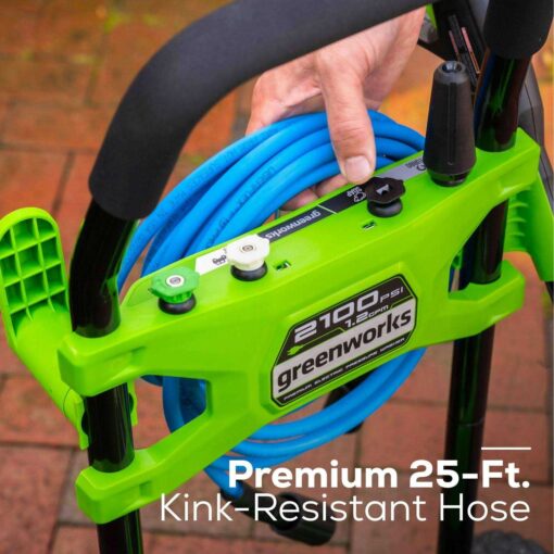 Greenworks 1.2-GPM Cold Water Electric Pressure Washer - Image 5