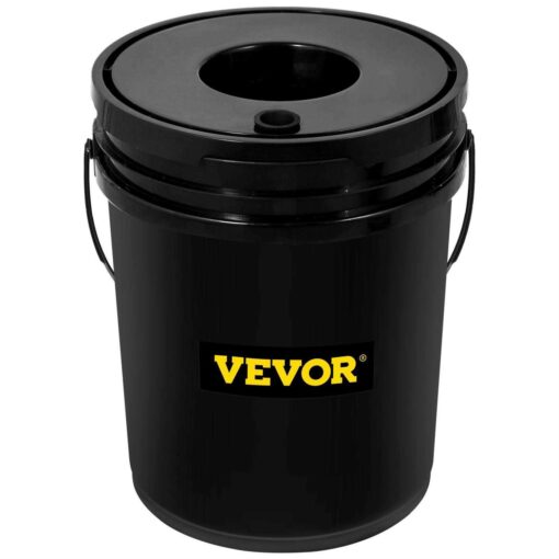 VEVOR DWC Hydroponic System 5 Gallon 4-8 Buckets Deep Water Culture Growing Bucket Hydroponics Grow Kit - Image 2