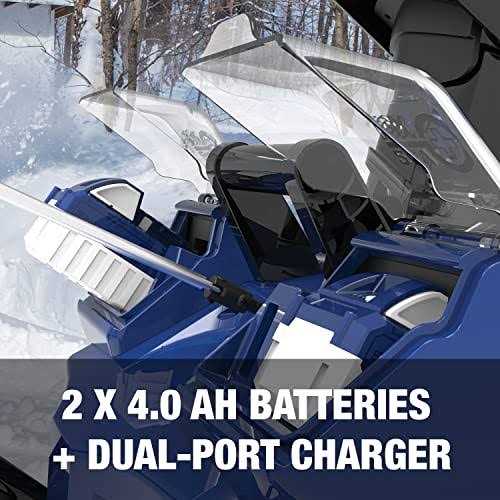 Snow Joe 24V-X2-SB18-TV1 48-Volt iON+ Snow Blower Bundle - Image 2