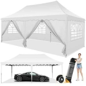Sanopy Canopy Pop Up Canopy Party Tent Heavy Duty Waterproof Commercial Instant Canopy Removable Sidewalls Outdoor