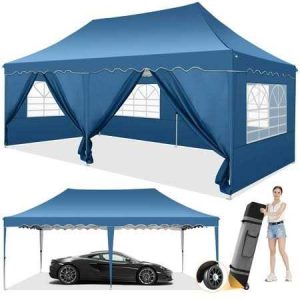 Sanopy Canopy Pop Up Canopy Party Tent Heavy Duty Waterproof Commercial Instant Canopy Removable Sidewalls Outdoor