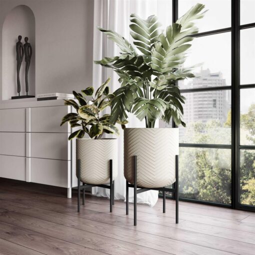 Quinn Large Modern Planters 8170 - Image 2