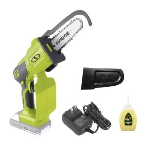 Sun Joe 24V iON+ Cordless Mini Chainsaw 24V-HCS-LTE-P1