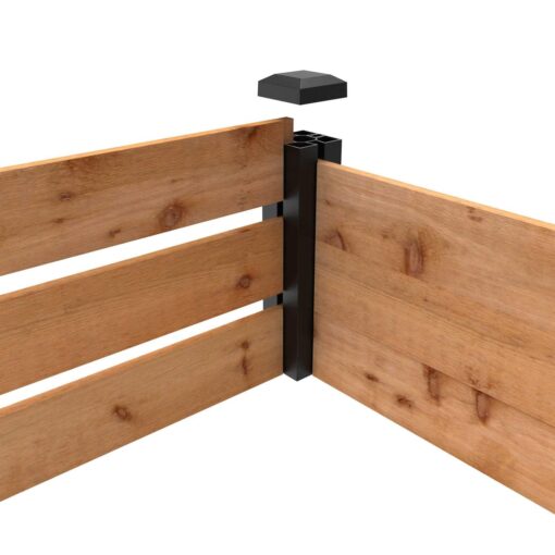 Outdoor Essentials Haven 2 ft. x 8 ft. Natural Cedar Raised Garden Bed - Image 2
