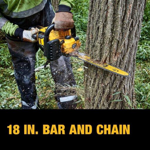 DEWALT 60V MAX Brushless Cordless 18 in. Chainsaw DCCS672B - Image 4