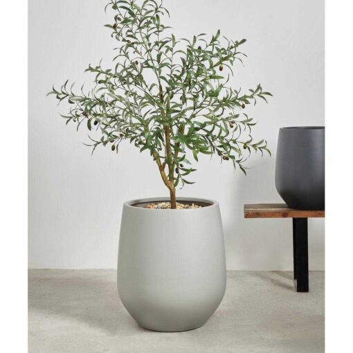 Fion Pot Planter Ebern Designs Color Gray