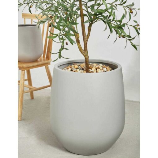Fion Pot Planter Ebern Designs Color Gray - Image 2