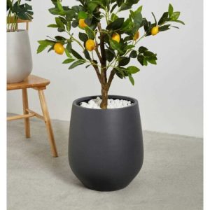 Fion Pot Planter Ebern Designs Color Gray