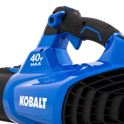 Kobalt 40-Volt Max Lithium Ion 480-cfm Cordless Electric Leaf Blower KHB 3040-06 - Image 4