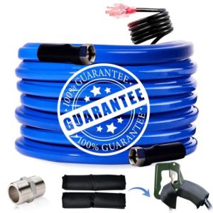 Heated Water Hose for RV Drinking Water Hose Freeze 45 F for RV