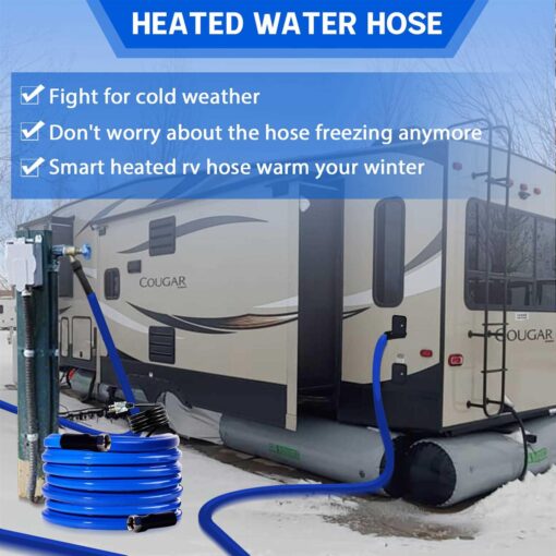 Heated Water Hose for RV Drinking Water Hose Freeze 45 F for RV - Image 4