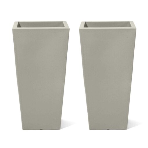 Step2 Tremont Square Self-Watering Plastic Pot Planter Step2