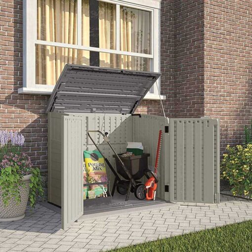 Suncast BMS2500 Horizontal Storage Shed - Image 4