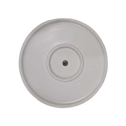 Amazon Basics Fluted Ceramic Round Planter - Image 2