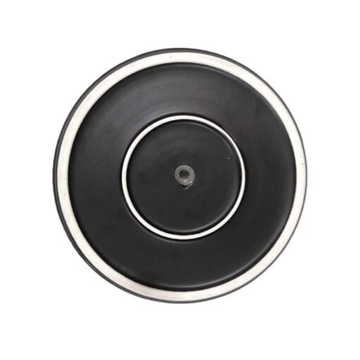 Amazon Basics Fluted Ceramic Round Planter - Image 3