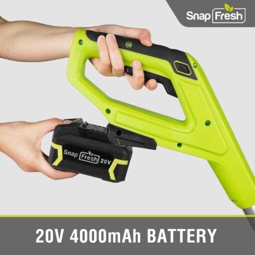 SnapFresh Cordless Snow Shovel 12 Inch 20V Cordless Snow Shovel with 4000mAh Battery & Fast Charger - Image 3