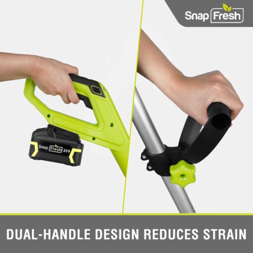 SnapFresh Cordless Snow Shovel 12 Inch 20V Cordless Snow Shovel with 4000mAh Battery & Fast Charger - Image 4