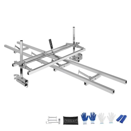 VEVOR Chainsaw Mill and Rail Mill Guide System Portable Sawmill 14-36 Guide Bar - Image 4