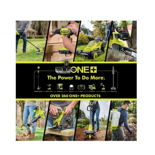 RYOBI ONE+ 18V 18 in. Cordless Battery Hedge Trimmer with 1.5 Ah Battery and Charger - Image 2