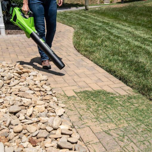 Greenworks 24-volt 110 MPH 450 CFM Cordless Blower - Image 2
