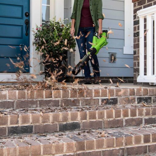 Greenworks 24-volt 110 MPH 450 CFM Cordless Blower - Image 5