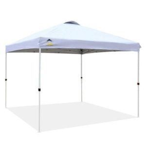 CROWN SHADES 10×10 Pop Up Canopy Patented Center Lock One Push Canopy Tent