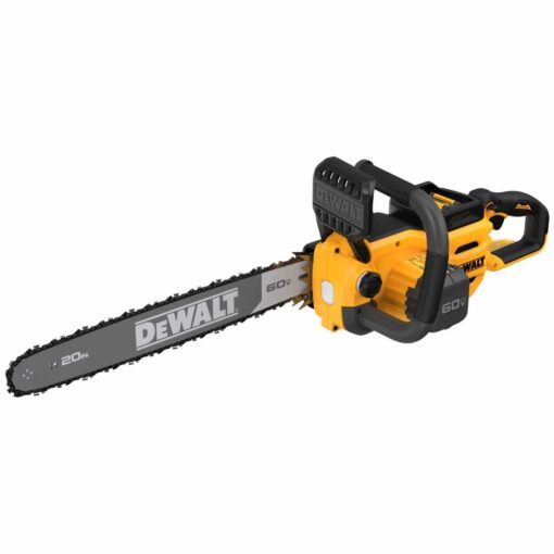 DEWALT 60V MAX* Brushless Cordless 20 in. 4.0Ah Chainsaw Kit DCCS677Y1 - Image 4