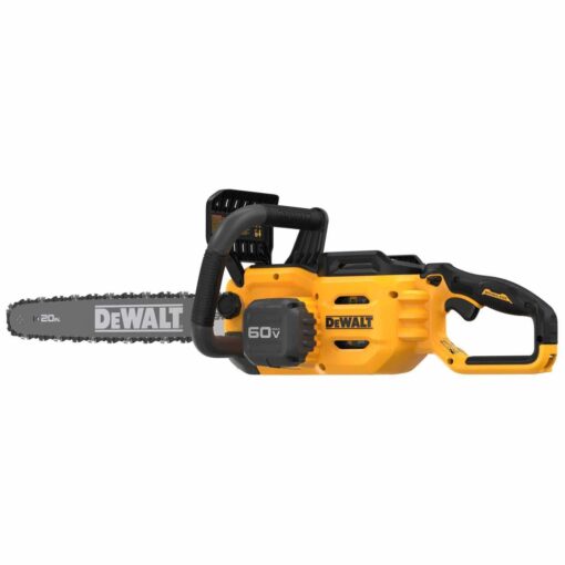 DEWALT 60V MAX* Brushless Cordless 20 in. 4.0Ah Chainsaw Kit DCCS677Y1 - Image 3