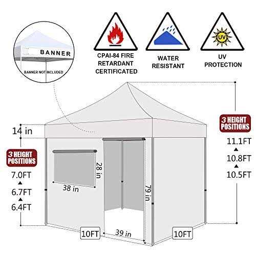 Eurmax Ez Pop-Up Canopy Tent Commercial Instant - Image 3
