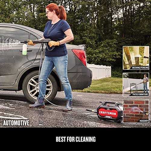 Craftsman 1700 PSI 1.2-Gallon Cold Water Electric Pressure Washer - Image 4