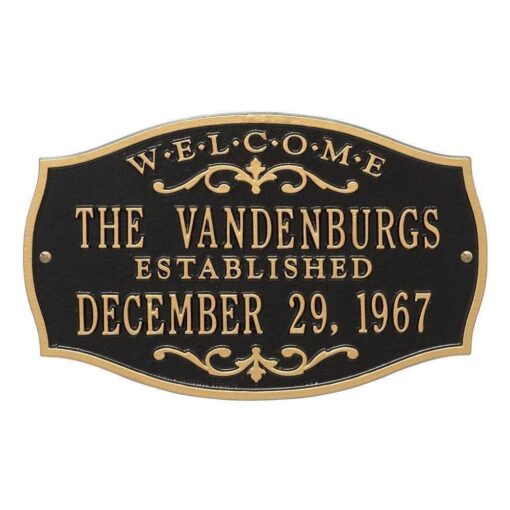 Whitehall Brookfield Welcome Anniversary Personalized Plaque - Image 2