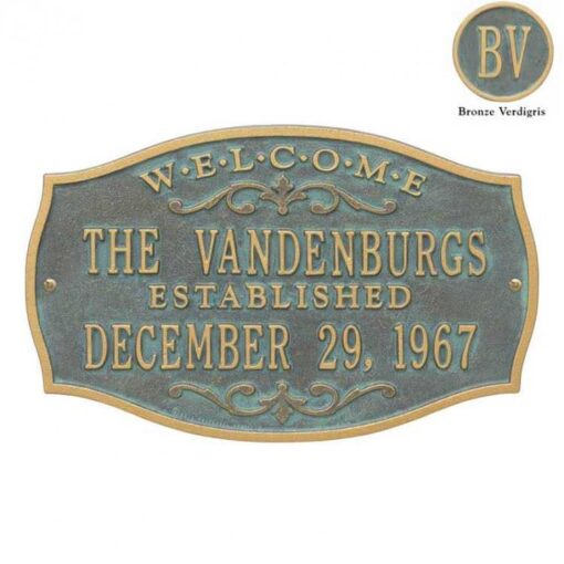 Whitehall Brookfield Welcome Anniversary Personalized Plaque - Image 3