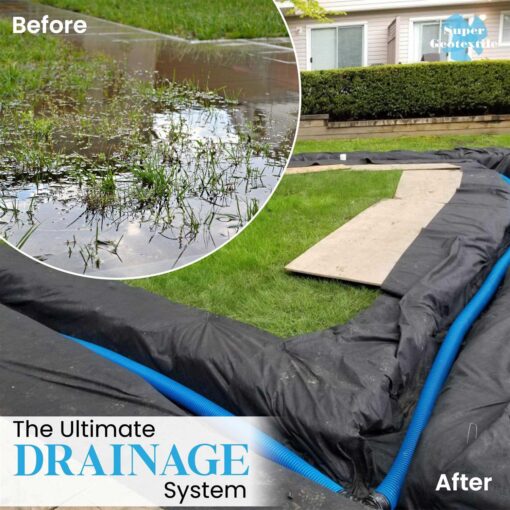 Super Geotextile 4 6, 8 Oz Non Woven Fabric For Landscaping - Image 3