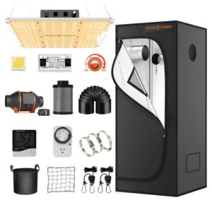 Spider Farmer SF1000 LED Grow Light +2’x2' Grow Tent Kits USA