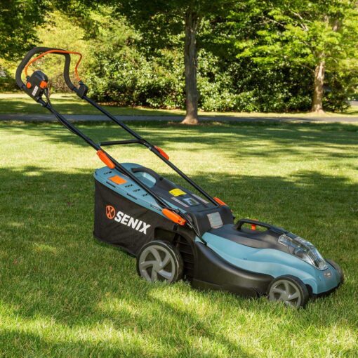 Senix 58V Max* 17-Inch Cordless Brushless Lawn Mower, 2.5Ah Lithium-Ion Battery and Charger Included LPPX5-M - Image 3