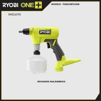 RYOBI ONE+ 18V Battery Cordless .5L Compact Sprayer w Replacement Tank - Image 2