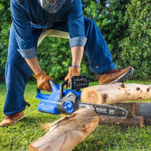 Kobalt Gen4 40-volt 14-in Brushless Battery 4 Ah Chainsaw KCS 1040A-03 - Image 4