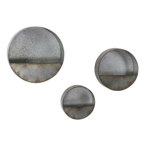 Addison 3 Piece Steel Wall Planter Set Williston Forge - Image 4