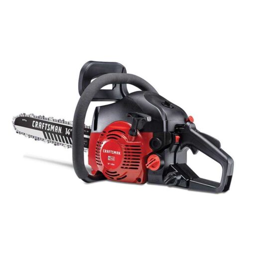 Craftsman 42-cc 2-Cycle 14-in Gas Chainsaw - S145 - Image 4