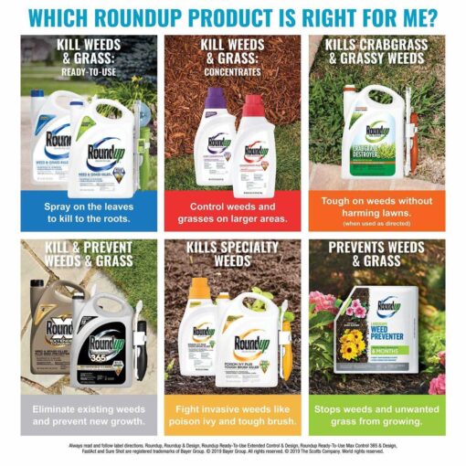Roundup Super Concentrate Weed & Grass Killer - Image 4