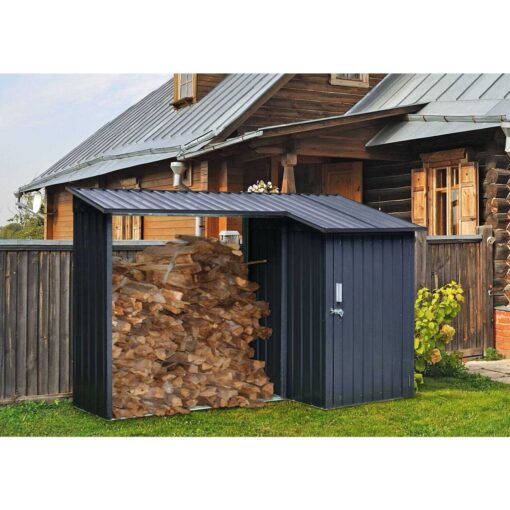 Hanover 2-in-1 Galvanized Steel Multi-Use Shed - Image 2
