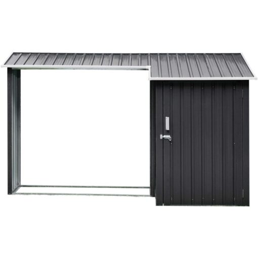 Hanover 2-in-1 Galvanized Steel Multi-Use Shed - Image 4
