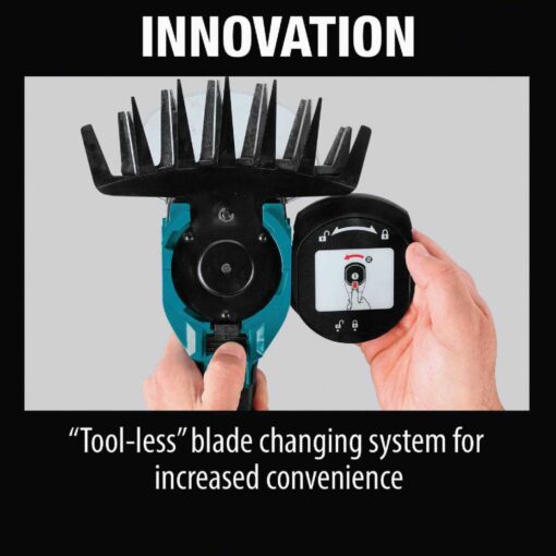 Makita 18V LXT Cordless Lithium-Ion Grass Shear with Hedge Trimmer Blade - XMU04ZX - Image 3