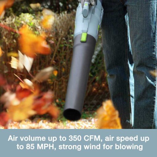 Greenworks Pro Bare Tool 60-Volt Max Lithium Ion 610-CFM Gen2 Brushless Cordless Electric Leaf Blower - Image 2