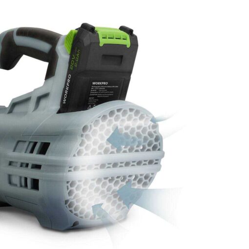 Greenworks Pro Bare Tool 60-Volt Max Lithium Ion 610-CFM Gen2 Brushless Cordless Electric Leaf Blower - Image 3
