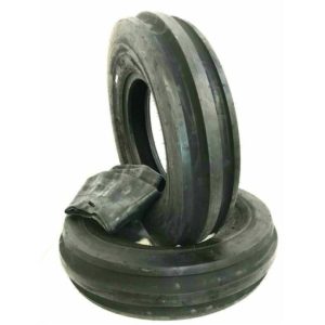 Two Tri Rib Heavy Duty tractor tires with tubes F2