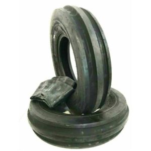 Two Tri Rib Heavy Duty tractor tires with tubes F2