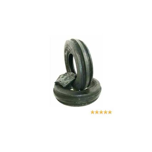 Two Tri Rib Heavy Duty tractor tires with tubes F2 - Image 2